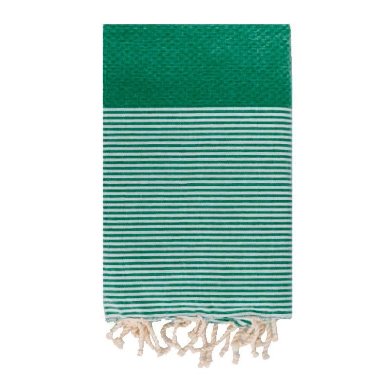 Telo Mare Fouta in Puro Cotone a Righe Strette - Tal