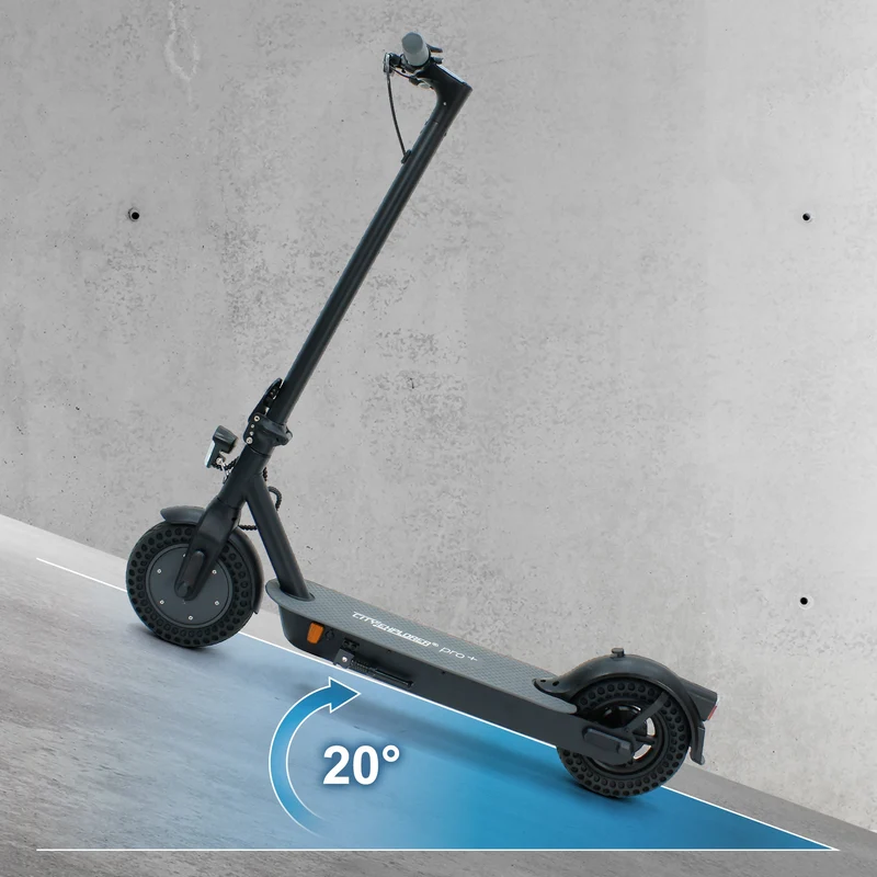 City Explorer Pro+ E-Scooter bis zu 40km Reichweite max 20km/h mit Straßenzulassung 350W 10 Ah