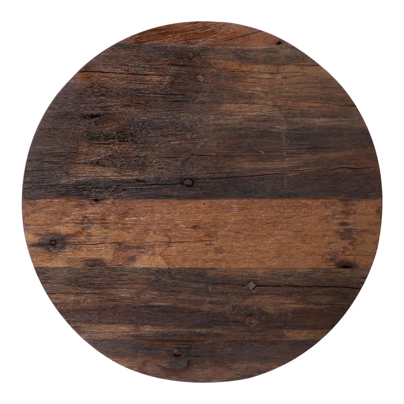 B-Ware Couchtisch Ø 70x35 cm Natur aus Akazienholz WOMO-Design