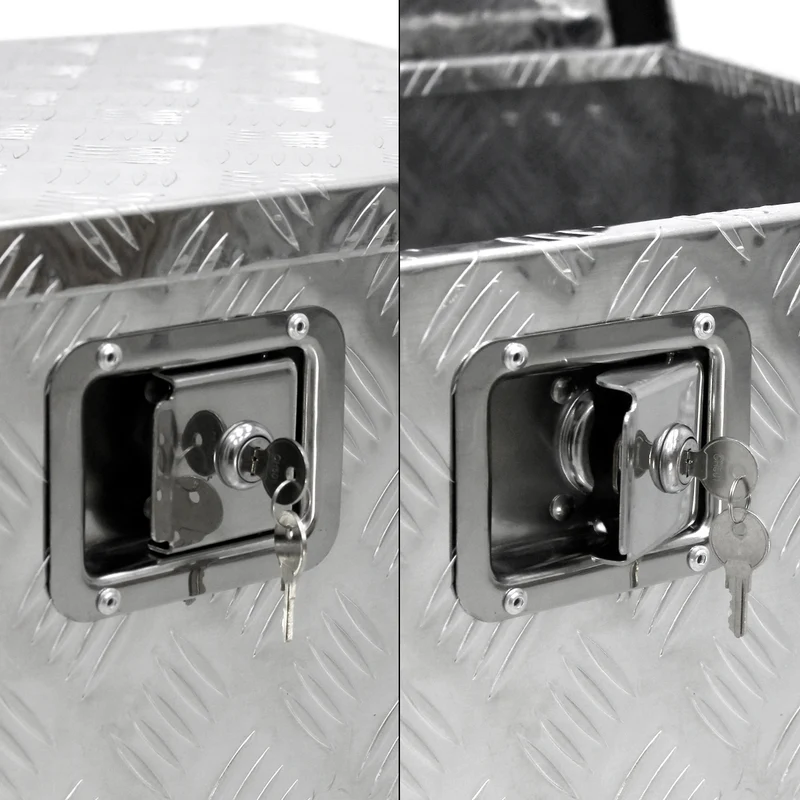 Aluminium Werkzeugkasten 82x50x47 cm abschließbar