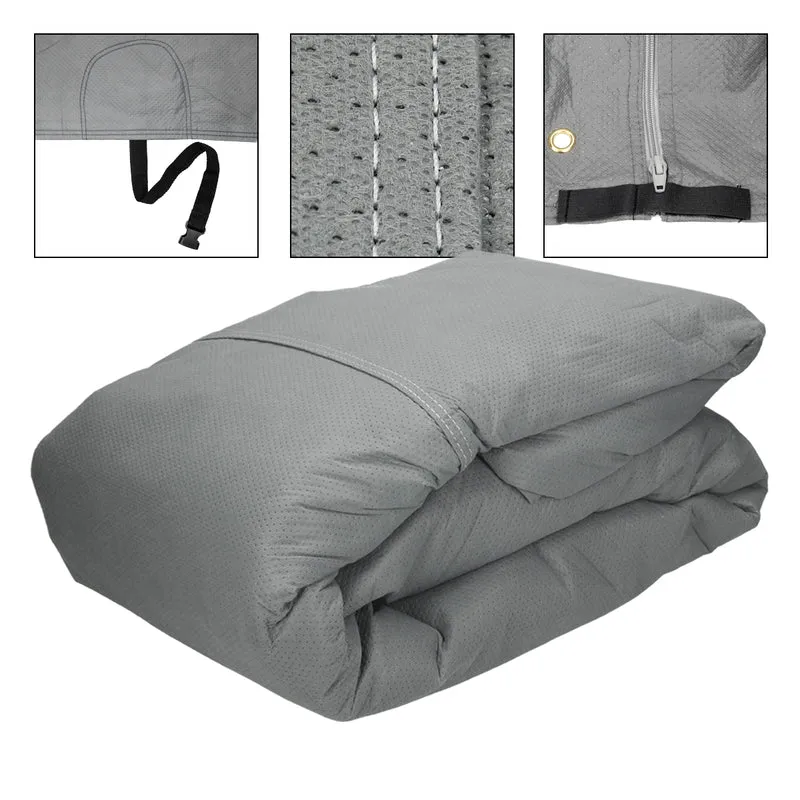 Ganzgarage für Wohnmobile Größe M 610x235x275 cm Atmungsaktiv aus Vliesstoff
