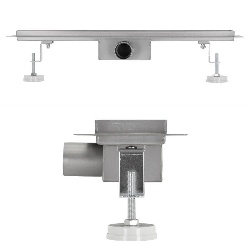 ML-Design Duschrinne befliesbar 60cm Silber aus Edelstahl
