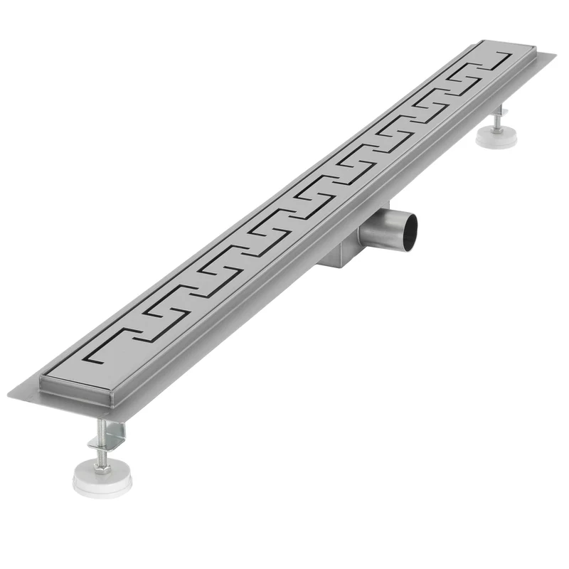 ML-Design Duschrinne geschlitzt 100cm Silber aus Edelstahl