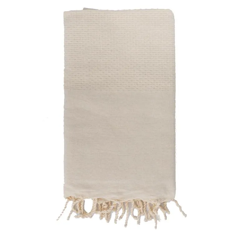 Telo Mare in Fouta di Puro Cotone Tinta Unita - Hammam