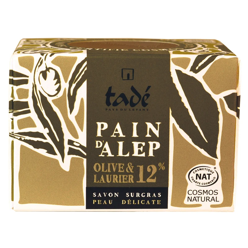 Sapone D'Aleppo con 12% di Olio di Oliva e Alloro - Aleppo Soap 12