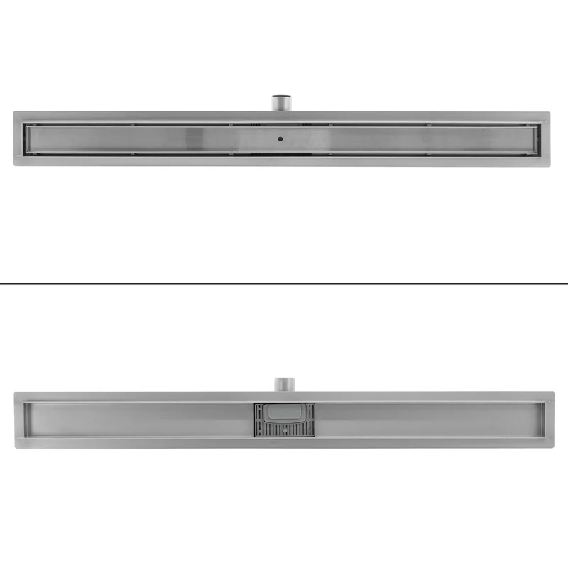 ML-Design Duschrinne befliesbar 100cm Silber aus Edelstahl