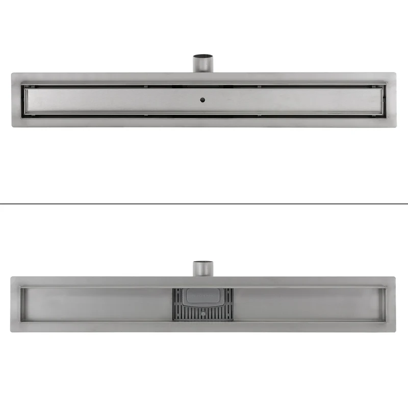 ML-Design Duschrinne befliesbar 70cm Silber aus Edelstahl