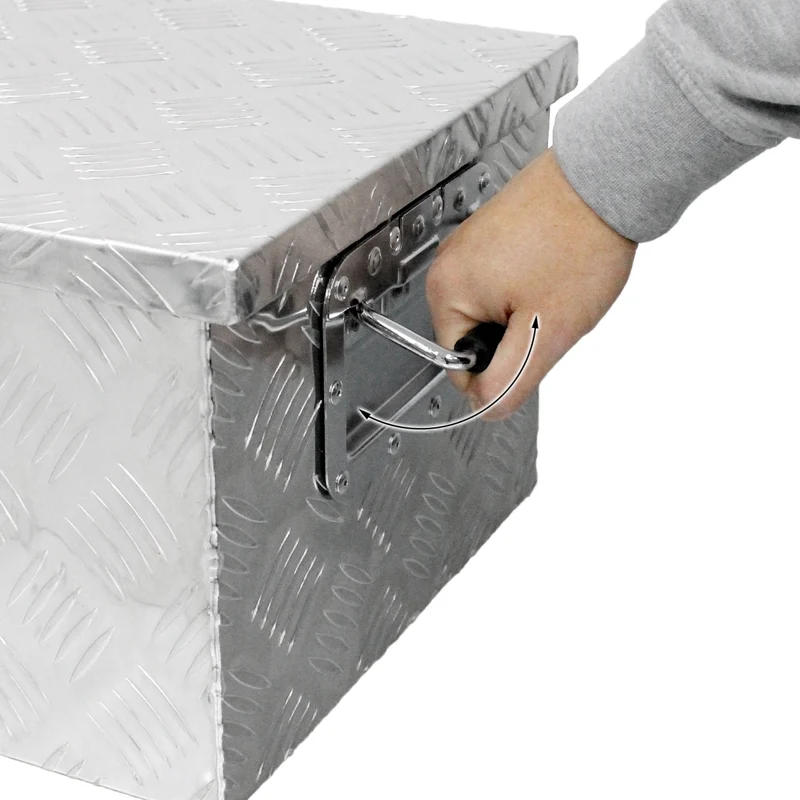 Aluminium Werkzeugkasten 73x24x32 cm abschließbar