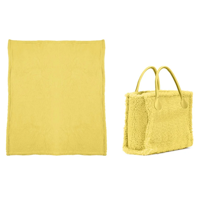 Plaid in MicroPile con Borsa Coordinata - Sofy