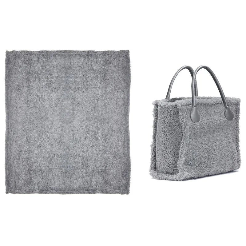 Plaid in MicroPile con Borsa Coordinata - Sofy