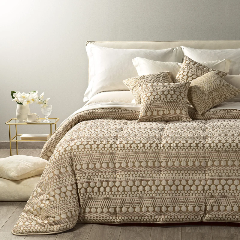 Trapunta Leggerissima perry in Raso Jacquard 200 gr/mq