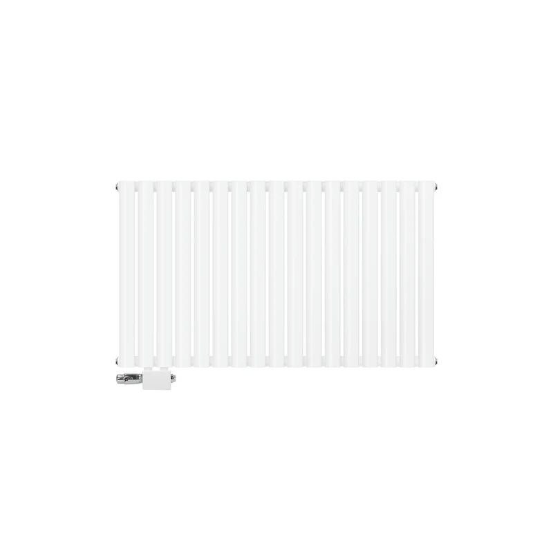 Paneelheizkörper Doppellagig 600x1020 mm Weiß inkl. Universale Anschlussgarnitur ML-Design