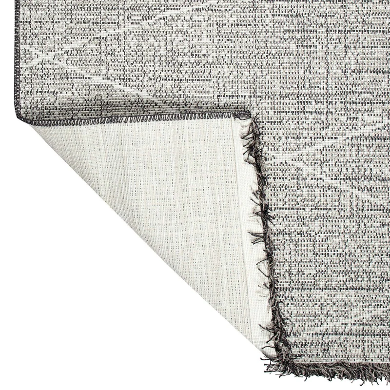 Tappeto Arredo per Interno/Esterno con Fantasia Chevron - Tweed