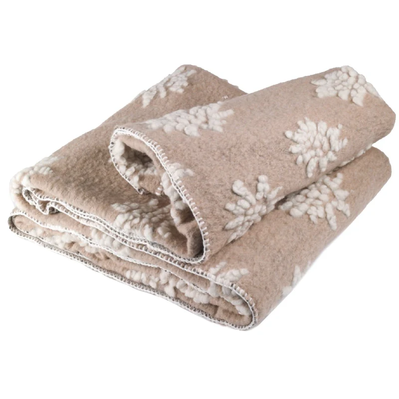 Coperta in Lana Cotta in Fantasia - Stella Alpina