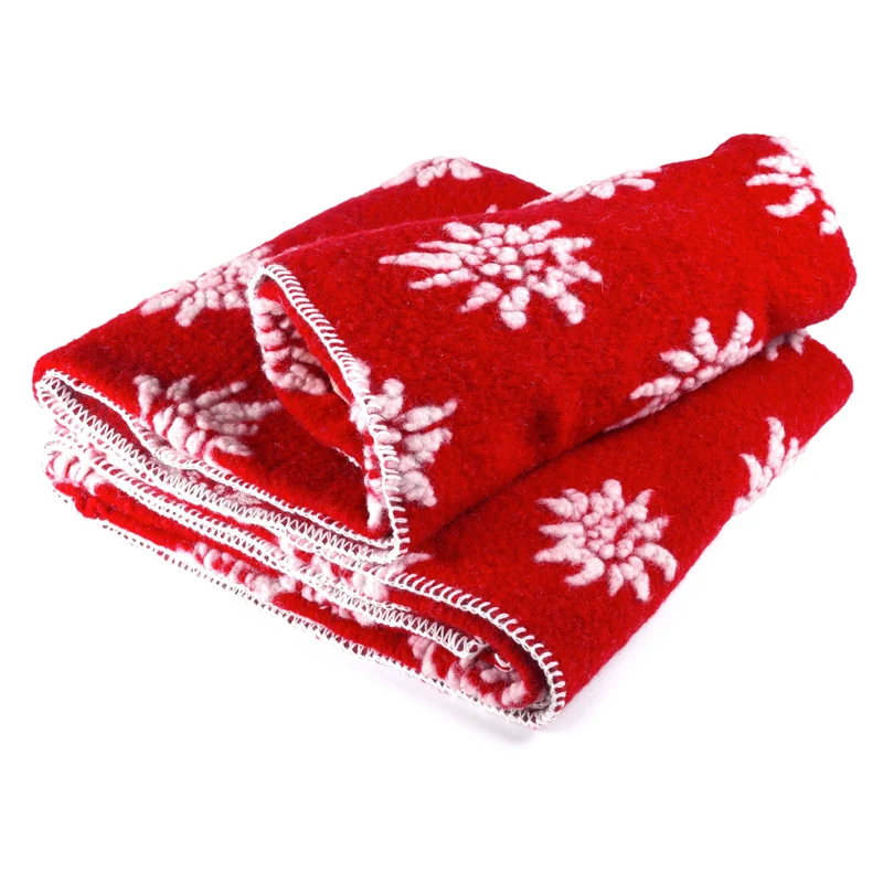 Coperta in Lana Cotta in Fantasia - Stella Alpina