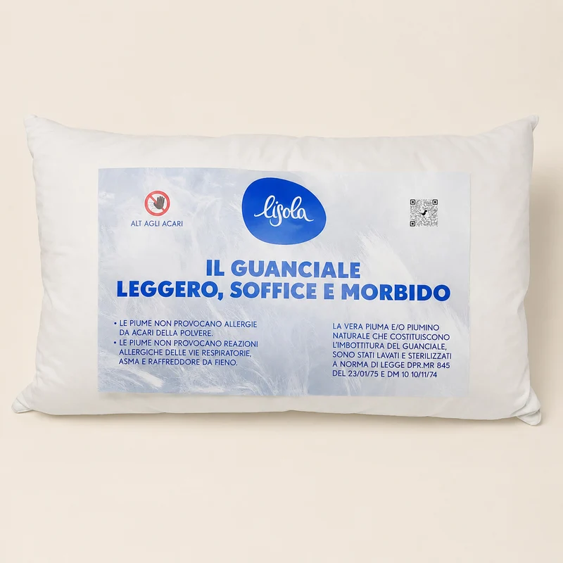 Guanciale in Piumino e Piumette - Equilibrio