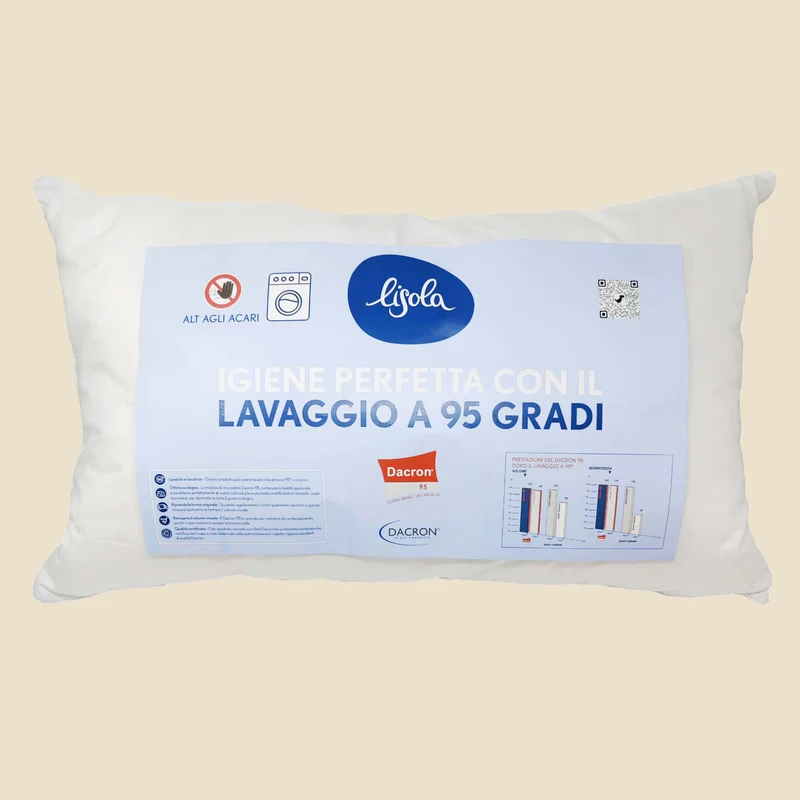 Guanciale Anallergico in Dacron® - Dacron 95°