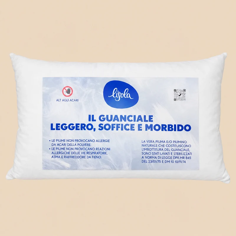 Guanciale in Puro Piumino - Nuvoletta