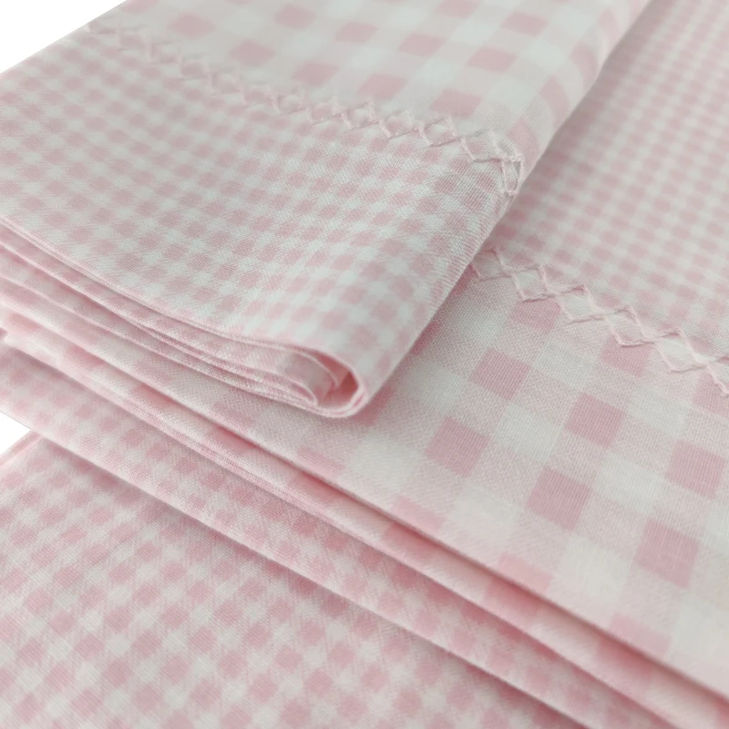 Completo Lenzuoline in Cotone con Fantasia Check - Pisolo