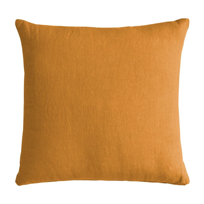 Cuscino in Puro Lino Stonewashed Tinta Unita - Luxury