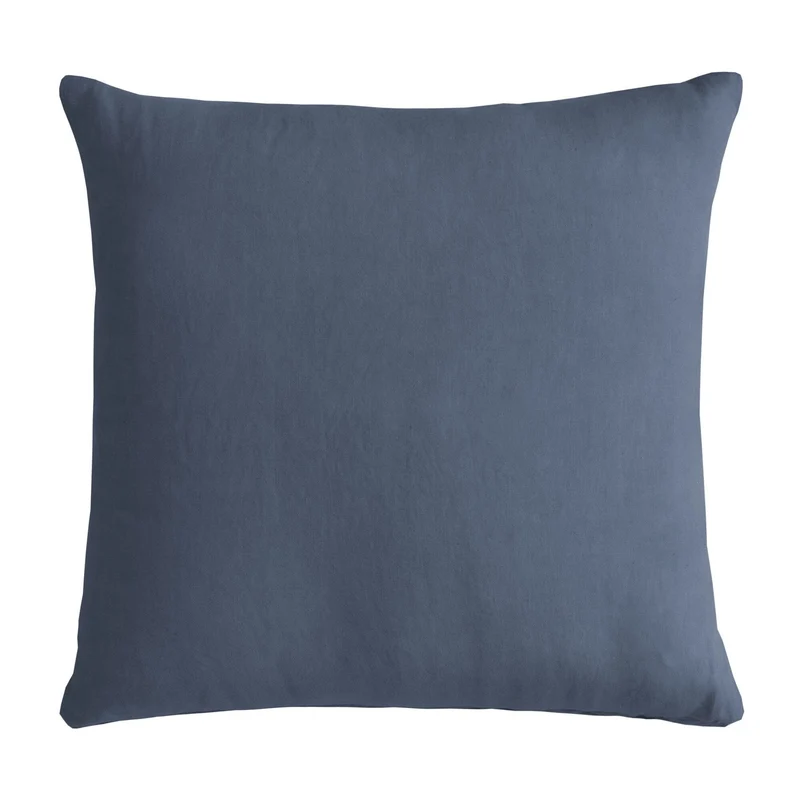 Cuscino in Puro Cotone Stonewashed Tinta Unita - Senna