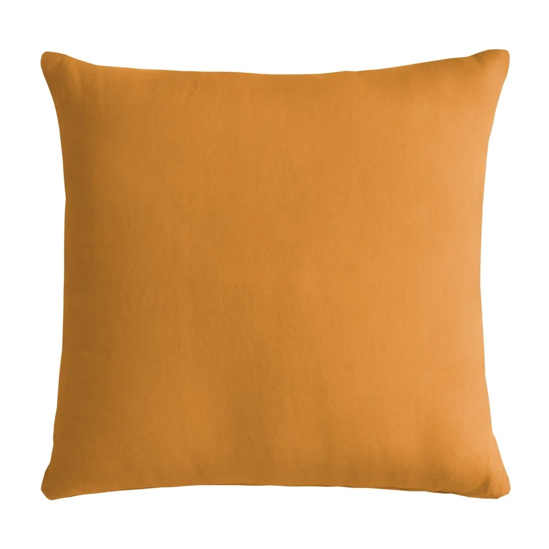 Cuscino in Puro Cotone Stonewashed Tinta Unita - Senna