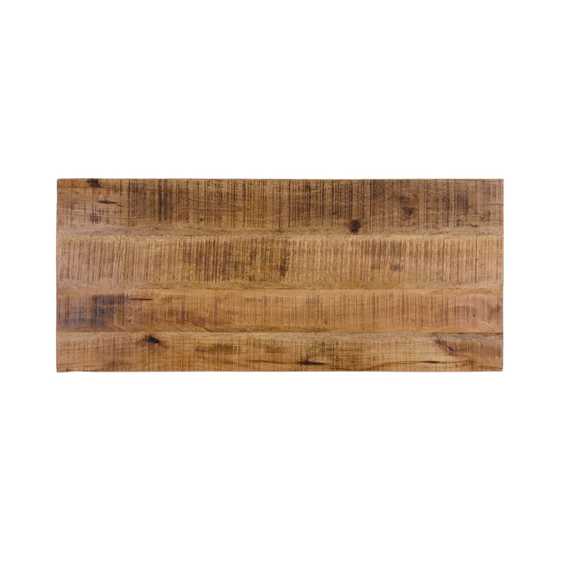 Konsolentisch 115x40x77 cm schwarz/natur aus Stahl und Mangoholz WOMO-DESIGN