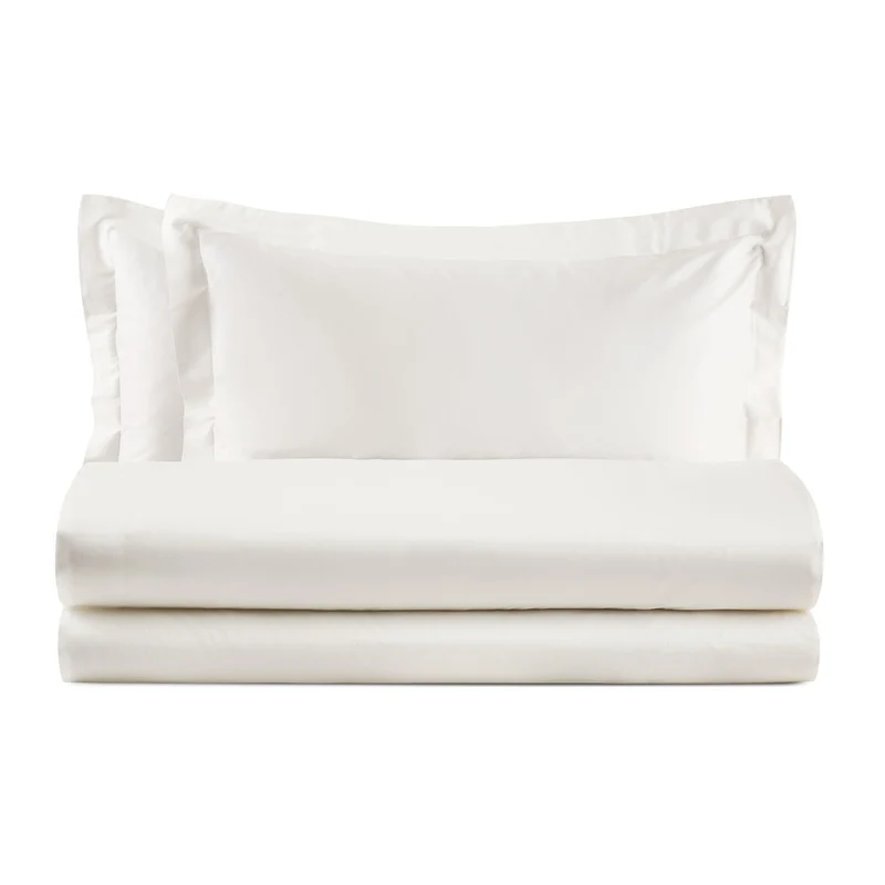 Completo Copripiumino in Raso 100% Cotone - Atene