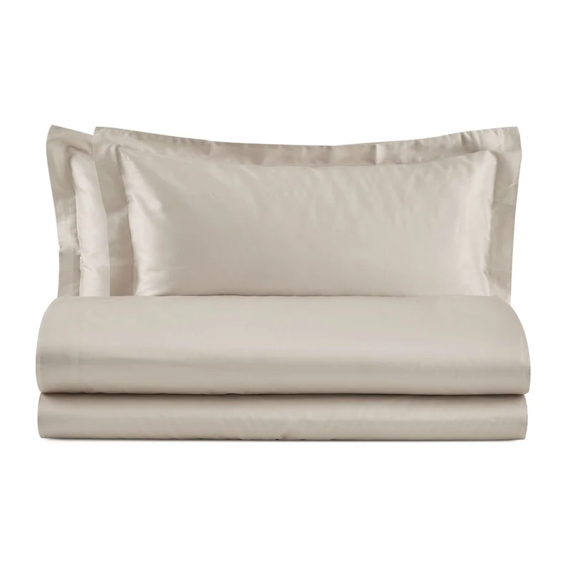 Completo Copripiumino in Raso 100% Cotone - Atene