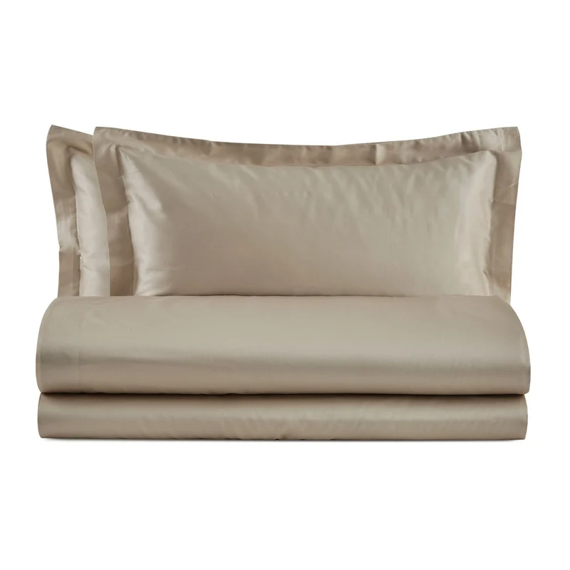 Completo Copripiumino in Raso 100% Cotone - Atene
