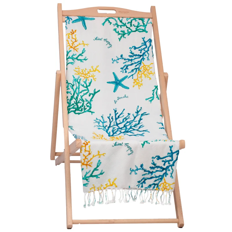 Telo Mare in Puro Cotone Nido D'ape - Canoubier