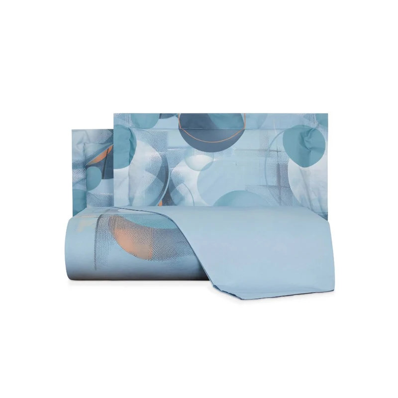 Copripiumino con federe storm Moderno in Percalle