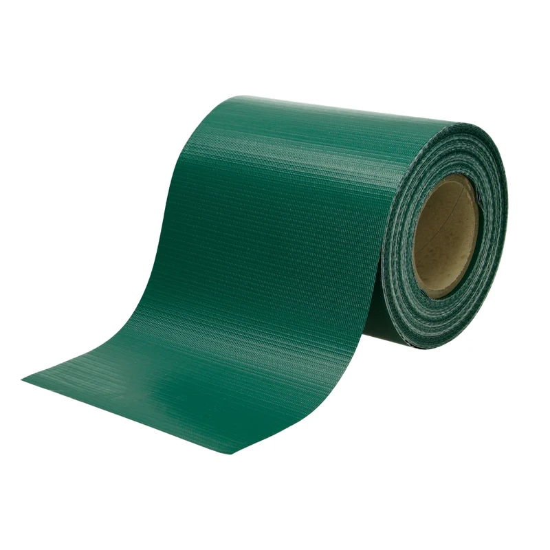 PVC Sichtschutzstreifen Rolle 65 m Grün mit 30 Befestigungsclips
