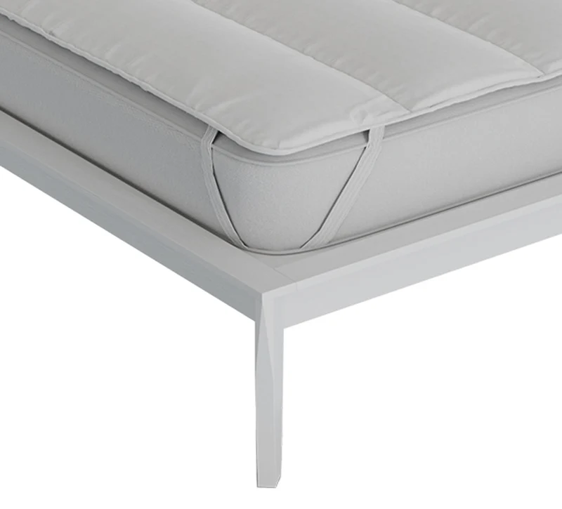 Topper Trapuntato Anallergico con Fasce Elastiche Traspirante Made in Italy Il Gruppone