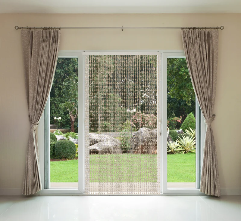 Tenda Antimosche per Porta Finestra A Pannello Con Telaio In PVC Il Gruppone