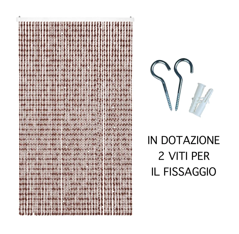 Tenda Antimosche per Porta Finestra A Pannello Con Telaio In PVC Il Gruppone