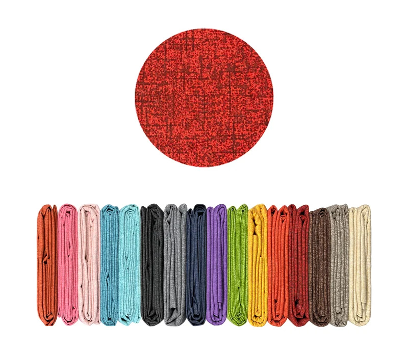 Telo Arredo in Cotone Panama Tinta Unita Grandfoulard Made in Italy Il Gruppone