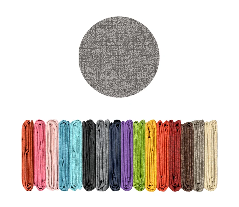 Telo Arredo in Cotone Panama Tinta Unita Grandfoulard Made in Italy Il Gruppone