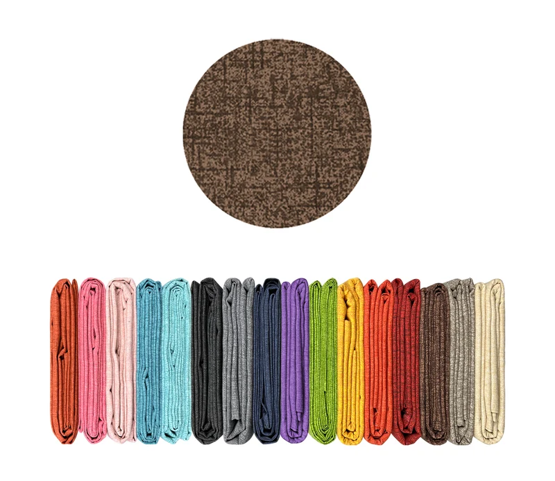 Telo Arredo in Cotone Panama Tinta Unita Grandfoulard Made in Italy Il Gruppone