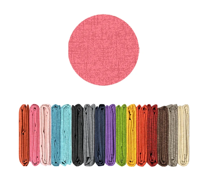 Telo Arredo in Cotone Panama Tinta Unita Grandfoulard Made in Italy Il Gruppone