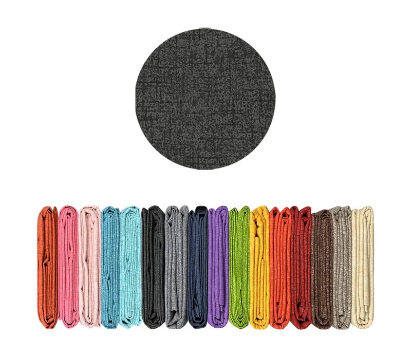 Telo Arredo in Cotone Panama Tinta Unita Grandfoulard Made in Italy Il Gruppone
