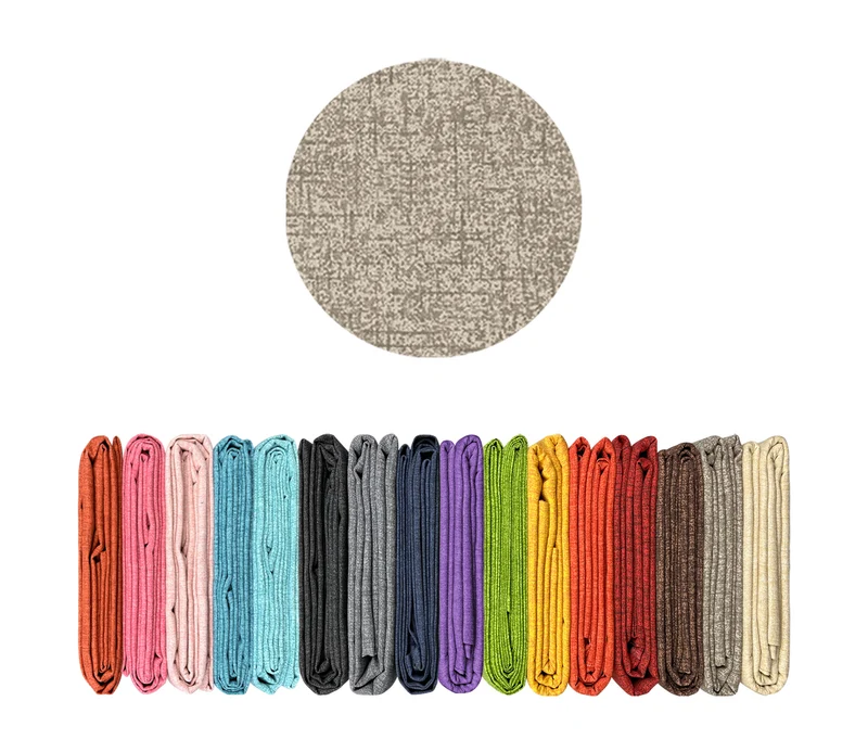 Telo Arredo in Cotone Panama Tinta Unita Grandfoulard Made in Italy Il Gruppone