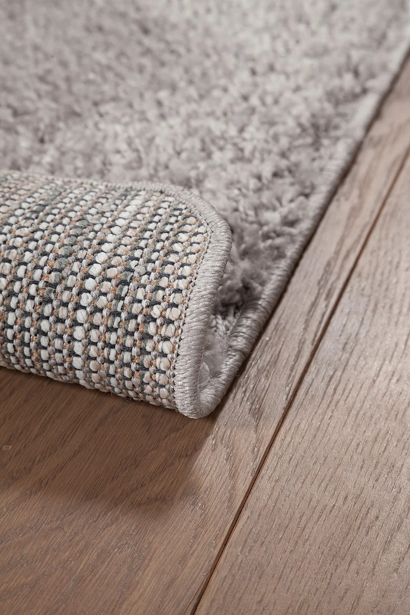 Tappeto Moderno Shaggy Boston Grigio