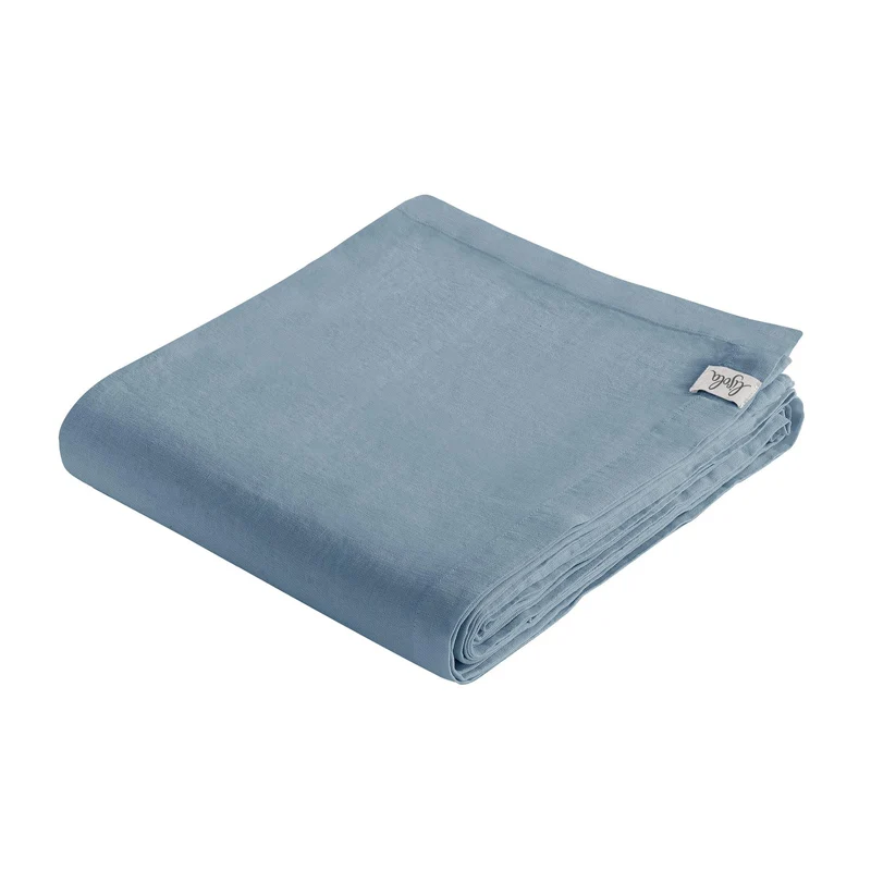 Copriletto Puro LINO StoneWashed NO Stiro - Grafite