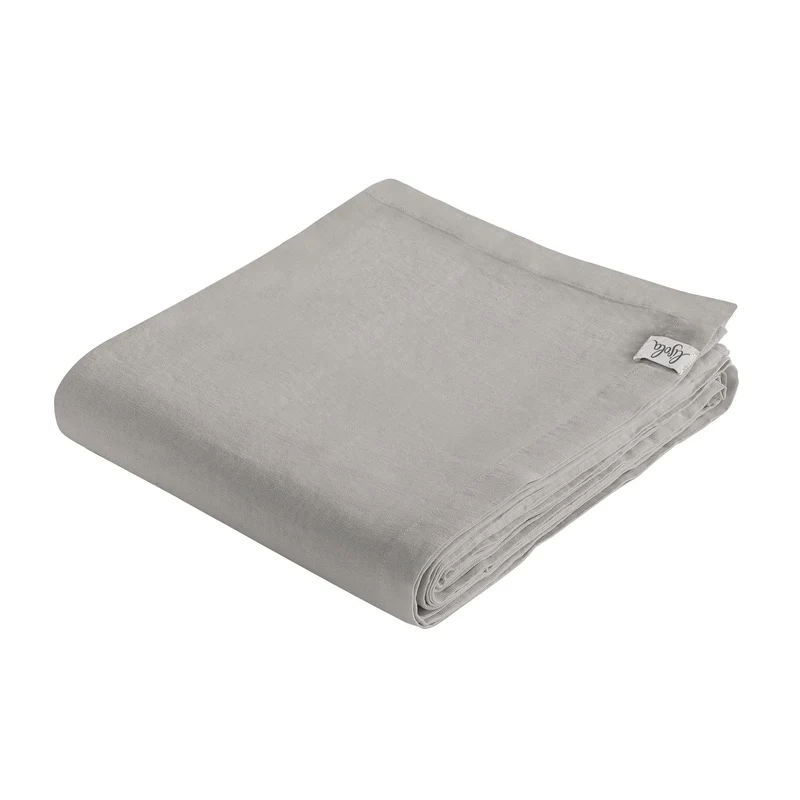 Copriletto Puro LINO StoneWashed NO Stiro - Grafite