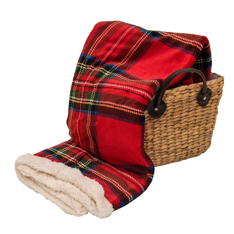 Plaid in MicroPile Agnellato Scozzese - Tartan