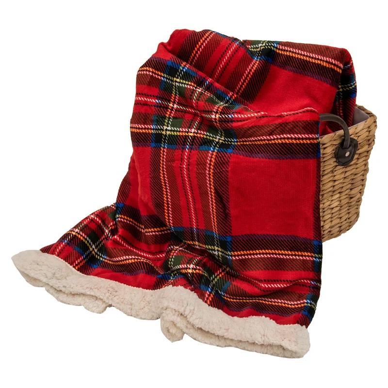 Plaid in MicroPile Agnellato Scozzese - Tartan