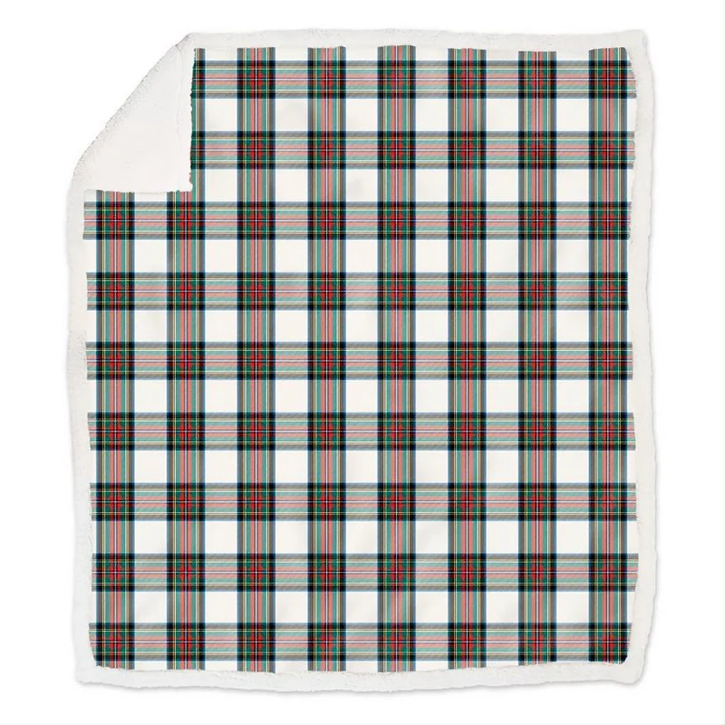Plaid in MicroPile Agnellato Scozzese - Tartan