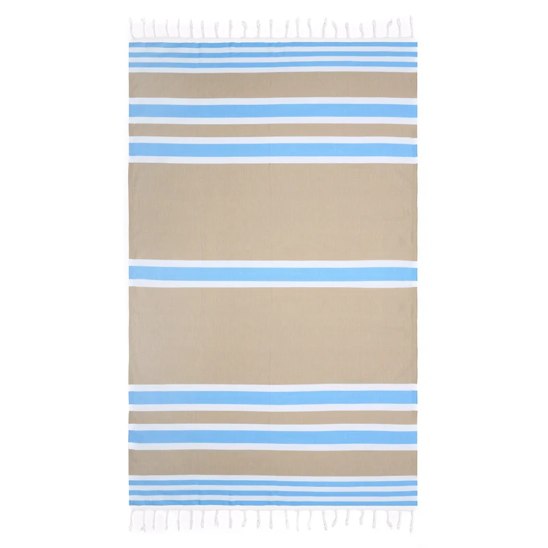 Telo Mare Fouta in Puro Cotone Rigato - Samsara