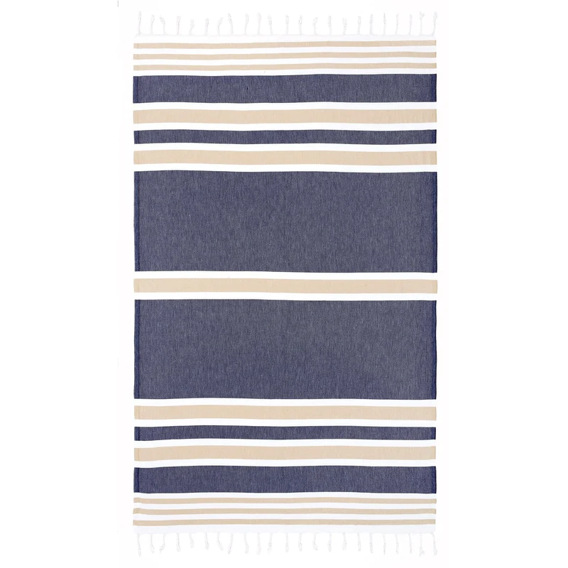 Telo Mare Fouta in Puro Cotone Rigato - Samsara